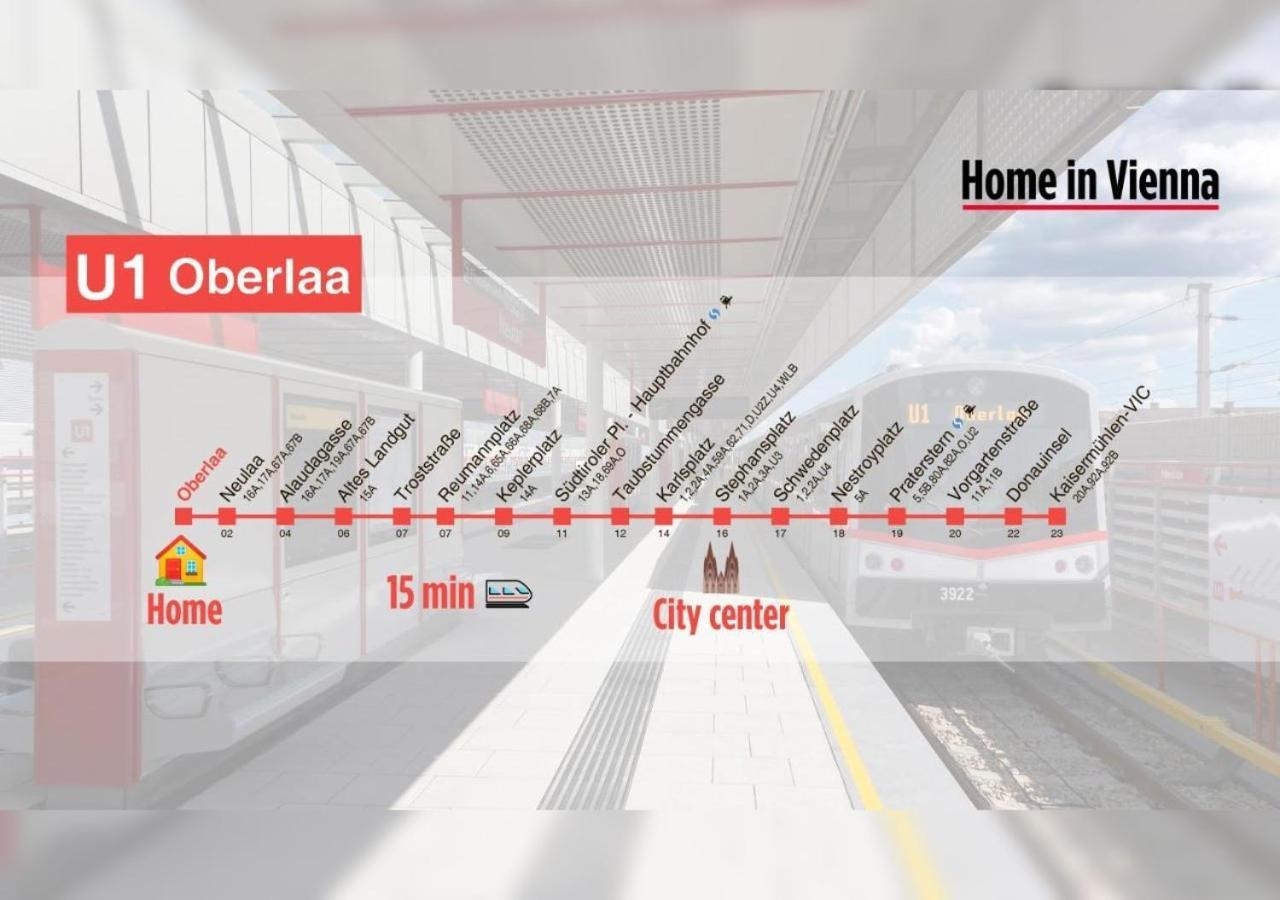 Home In Vienna By Oberlaa Therme - 15 Min To The City Center Buitenkant foto